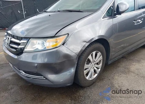 2016 Honda Odyssey Se from USA, damaged, VIN 5FNRL5H3XGB104730